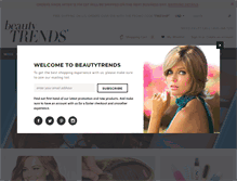 Tablet Screenshot of beautytrends.com